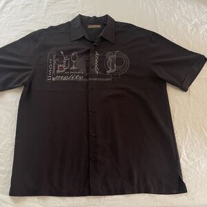 Cubavera Mens Shirt‎ Limon Mojito My Favorite Embroidery Casual Rare Size XL